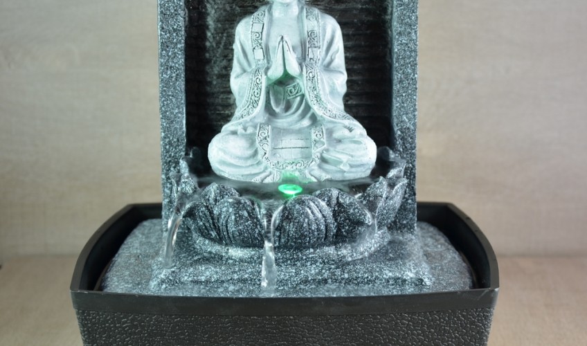 Fontaine déco bouddha