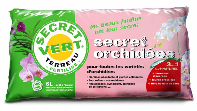 Terreau orchidée