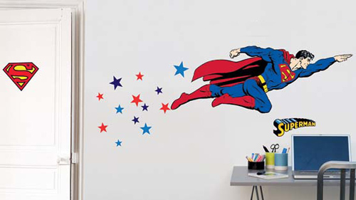 Sticker-chambre-enfant-Super-héros