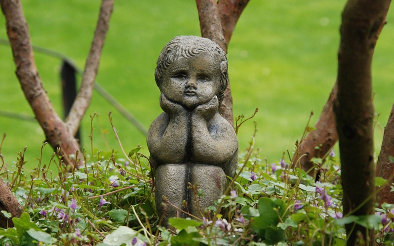 Statues de jardin en pierre
