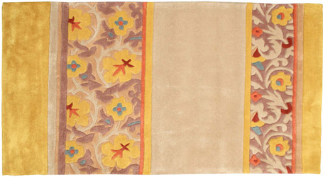 Intérieur style cosy tapis couleur
