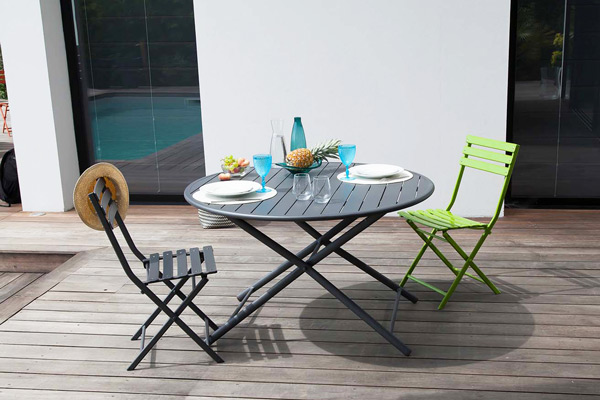 mobilier de jardin tendance table Proloisirs 2018