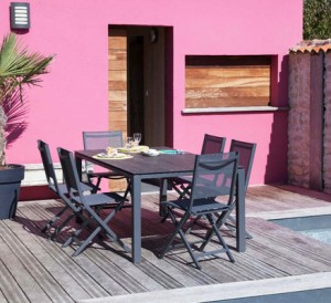 Nouveautés Proloisirs 2018 tables et chaise de jardin moderne